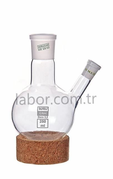 Borucam İki Boyunlu Dibi Yuvarlak Balon 500 ml