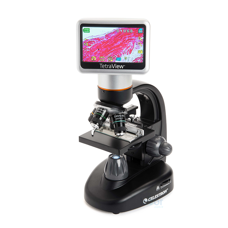 CELESTRON 44347 Tetraview LCD Dijital Mikroskop 40X - 400X
