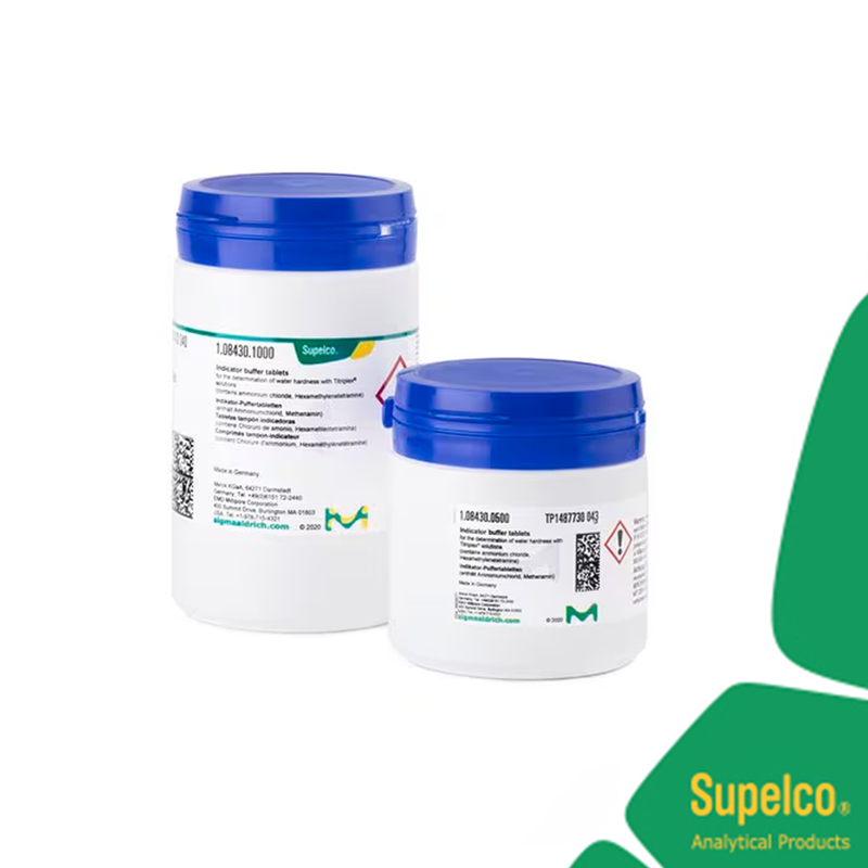 Merck 108430 Indicator buffer tablets for measuring water hardness with the Titriplex®system 500 Adet / Kutu