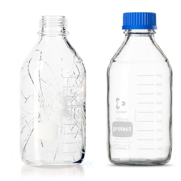 Duran® Protect Pu Kaplamalı Cam Şişe GL 45  1000 ml