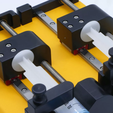 Inovenso IPS-14S Çift Bağımsız Kanallı Şırınga Pompası İnfüzyon Modu, 5 Adımlı Çalışma Modu, 5 Tarifi Kaydetme ve Geri Çağırma