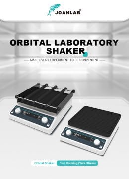 JOANLAB OS-20F Sabit Çalışma Plakalı Sallanan Çalkalayıcı 40...  200 rpm / 2 kg / 20 mm