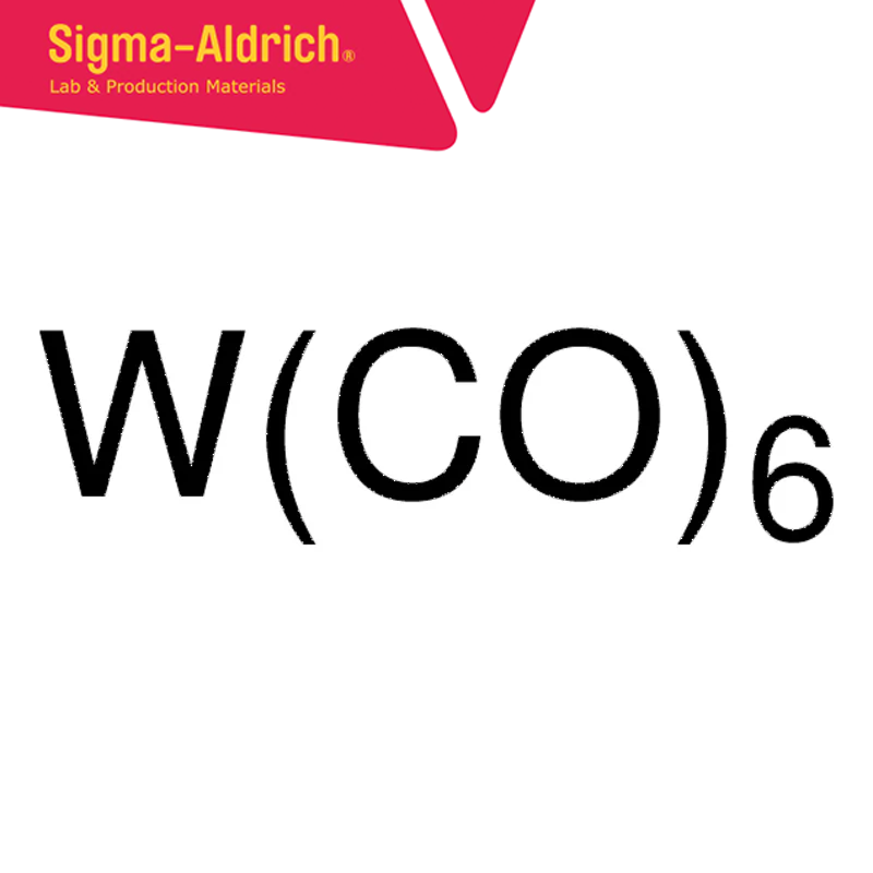 Sigma-Aldrich 472956 Tungsten hexacarbonyl 99.99% trace metals basis (excluding Mo), purified by sublimation CAS No.: 14040-11-0 25 gr