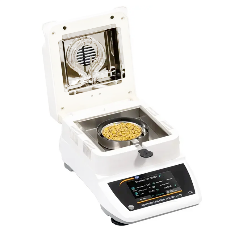 PCE MA 110TS Nem Tayin Cihazı  110 gr /0.001 gr  |  +40 °C... +165 °C