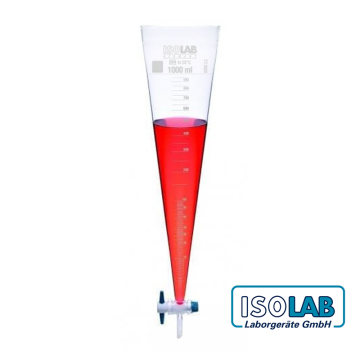 ISOLAB İmhoff Hunisi - Cam - Musluklu