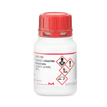 Sigma-Aldrich 208035 Tin(II) chloride dihydrate reagent grade, 98% 100 gr