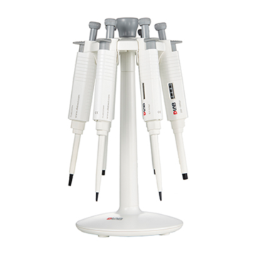 DLAB MicroPette Plus SET1 3 Adet Otomatik Pipet ve 6'lı Stand Komple 0.5-10, 10-100, 100-1000 μl  Pipet Uçları Dahildir