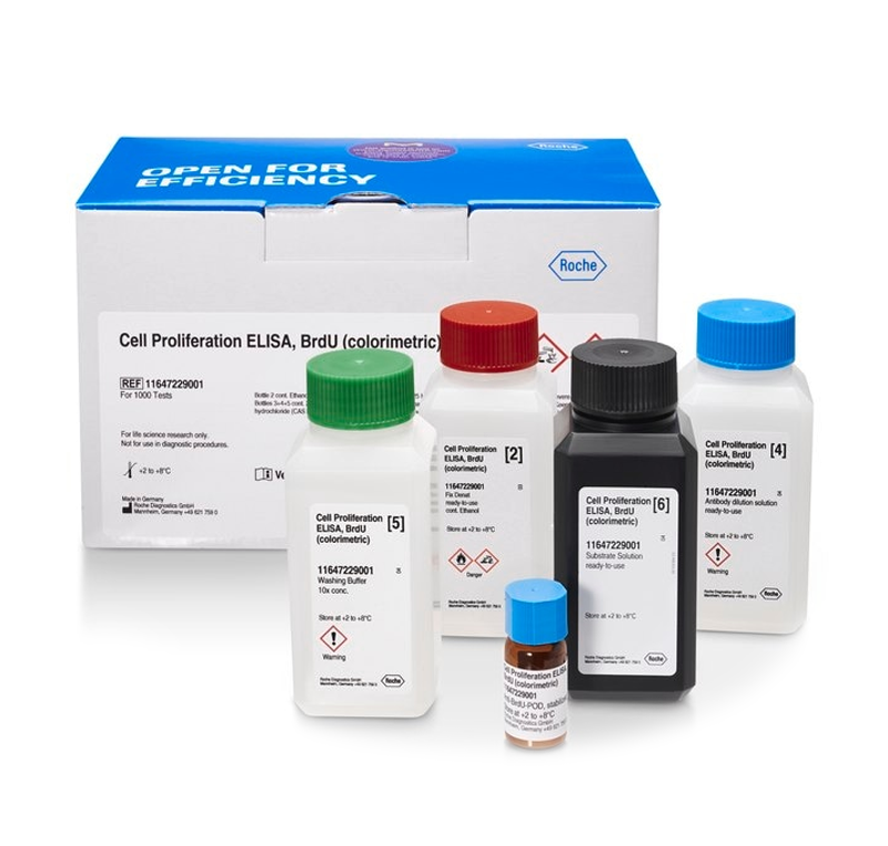 Sigma-Aldrich 11647229001 Cell Proliferation ELISA, BrdU (colorimetric) sufficient for ≤1,000 tests 1000 Test