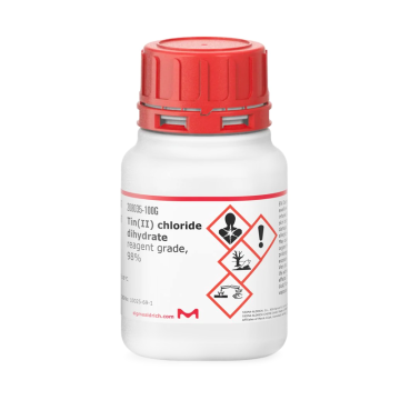 Sigma-Aldrich 208035 Tin(II) chloride dihydrate reagent grade, 98% 250 gr