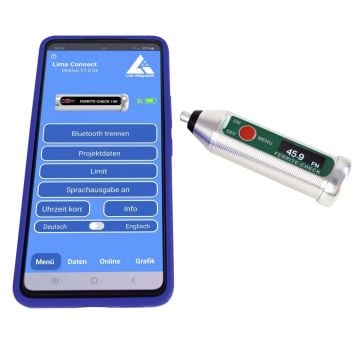 PCE LM-FC140 Ferrit İçeriği Ölçüm Cihazı 1 – 100 % Fe, 1 – 140 FN / Ø 2 mm (Östenitik ve Dubleks Çeliklerdeki Ferrit İçeriğini Ölçer)