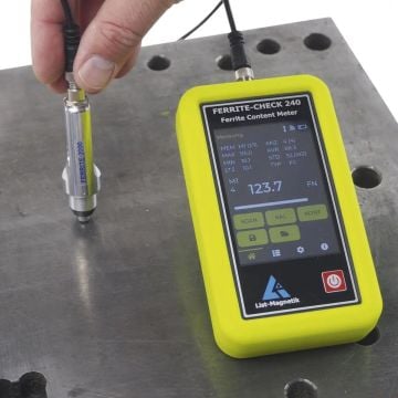 LM-FC240 Ferrit İçeriği Ölçüm Cihazı 0,2 – 100 % Fe, 0,2 – 140 FN / Ø 2 mm (Östenitik ve Dubleks Çeliklerdeki Ferrit İçeriğini Ölçer)