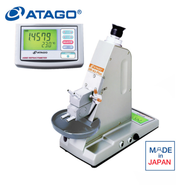 ATAGO 1311 DR-A1-Plus ABBE Refraktometre Kırılma İndeksi (nD): 1,3000... 1,7100 Brix: 0,0... 100,0% (5... 50 °C'de Otomatik Sıcaklık Telafisi)