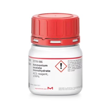 Sigma Aldrich 221716 Ammonium oxalate monohydrate ACS reagent, ≥99% 100 gr