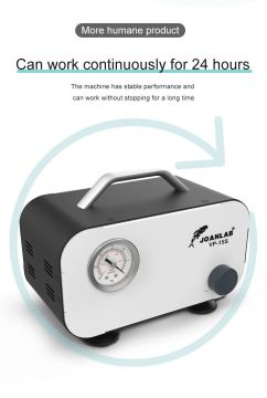 JOANLAB VP-15L Vakum Pompası Yağsız Diyafram Tip 0.08 mPa / 15 L/dk