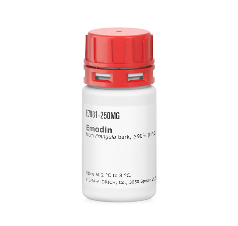 Sigma-Aldrich E7881 Emodin from Frangula bark, ≥90% (HPLC) 250 mg