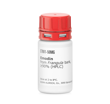 Sigma-Aldrich E7881 Emodin from Frangula bark, ≥90% (HPLC) 250 mg