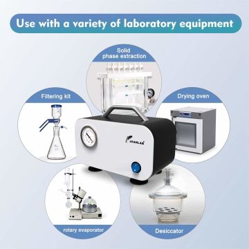 JOANLAB VP-30L Vakum ve Basınç Pompası Yağsız Diyafram Tip 0.085 mPa / 30 L/dk