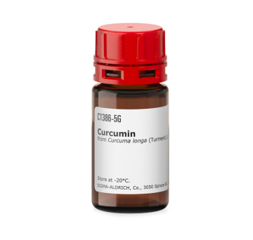 Sigma-Aldrich C1386 Curcumin from Curcuma longa (Turmeric), powder CAS No. : 458-37-7 5 gr