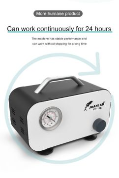 JOANLAB VP-15S Ayarlanabilir Vakum Pompası Yağsız Diyafram Tip 0.085 mPa / 0-15 L/dk(Kopya)