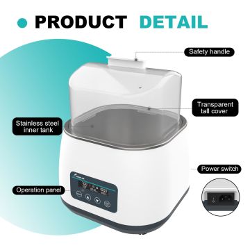 JOANLAB WBS-6Pro Manyetik Karıştırıcılı Su Banyosu 100... 1200 rpm / RT +5... 100 °C / 1200 x 200 x 130 mm