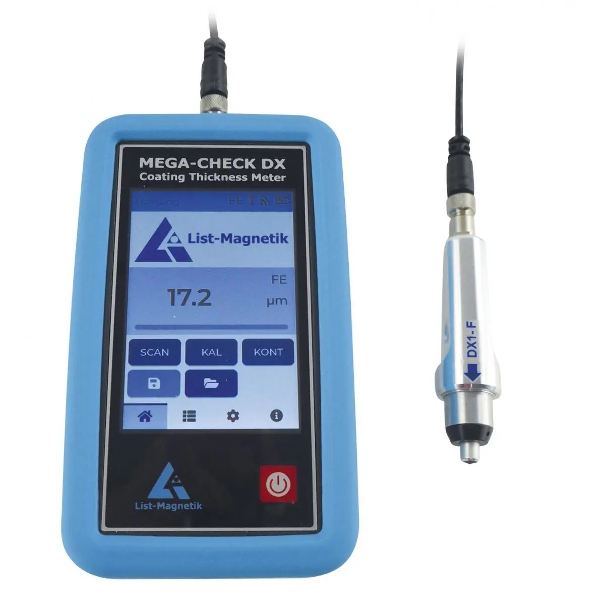 PCE LM-MCDX-1F Kaplama / Boya Kalınlığı Ölçer - Ölçüm Aralığı: 2 ... 1000 µm