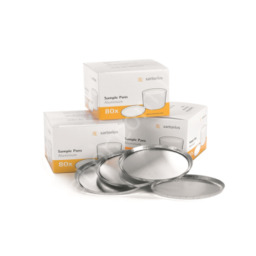 Sartorius Alüminyum Tartım Kabı  ''Nem Tayini İçin”  100 X 8 mm (Ø X Y) 80 Adet