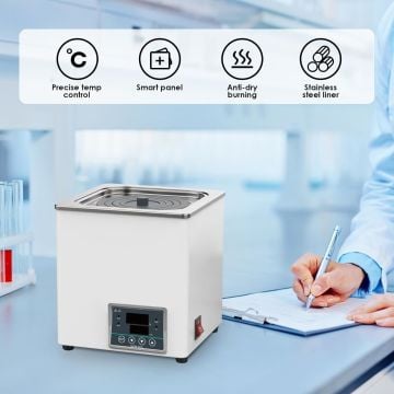 JOJOANLAB WB100F-4 Su Banyosu RT +5... 99.9 °C / 30 x 30 x 14 cm