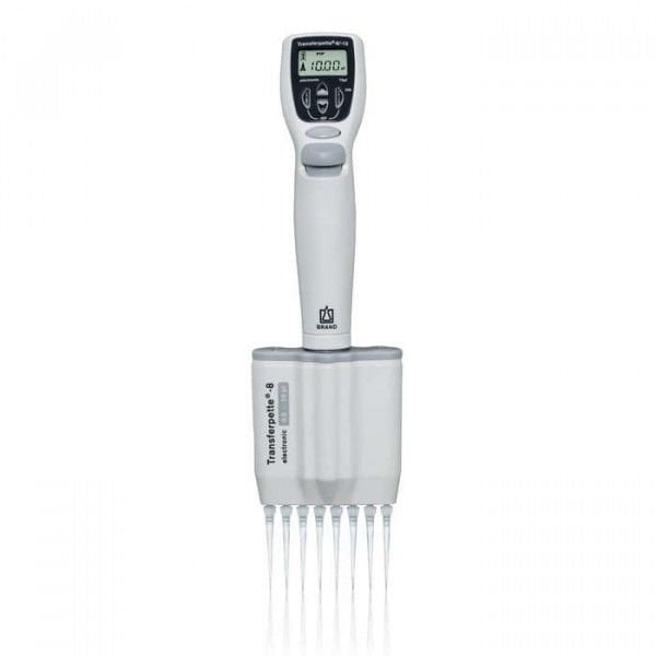 BRAND 705399 Transferpette®  Electronic 0.5-10 µL 8 Kanallı Elektronik Ayarlanabilir Otomatik Pipet