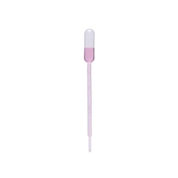 ISOLAB Pastör Pipetleri - P.E - 1 ml - Gamma Steril - Tekli Paket - 100 Adet/Kutu
