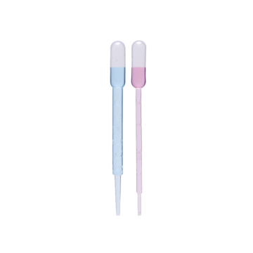 ISOLAB Pastör Pipetleri - P.E - 3 ml - Gamma Steril - Tekli Paket - 100 Adet/Kutu