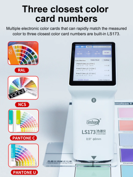 Linshang Technology LS173 D/8° Dokunmatik Ekranlı Renk Ölçer (Kolorimetre)