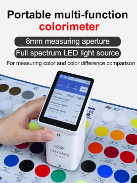 Linshang Technology LS173 D/8° Dokunmatik Ekranlı Renk Ölçer (Kolorimetre)