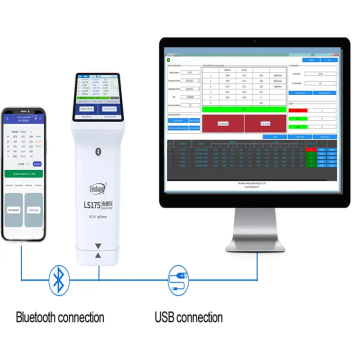 Linshang Technology LS175 45/0 Dokunmatik Ekranlı Renk Ölçer (Kolorimetre) Tekstil Renk Ölçer 20 mm Açıklık