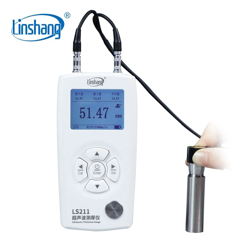 Linshang Technology LS211 Ultrasonik Kalınlık Ölçer 0.8-600 mm