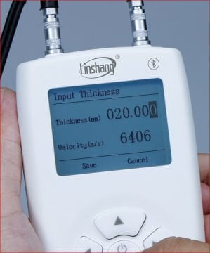 Linshang Technology LS211 Ultrasonik Kalınlık Ölçer 0.8-600 mm