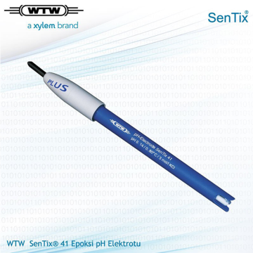 WTW SenTix® 41 Epoxy (Plastik) pH Elektrodu 0... 14 pH  1 Metre Kablolu