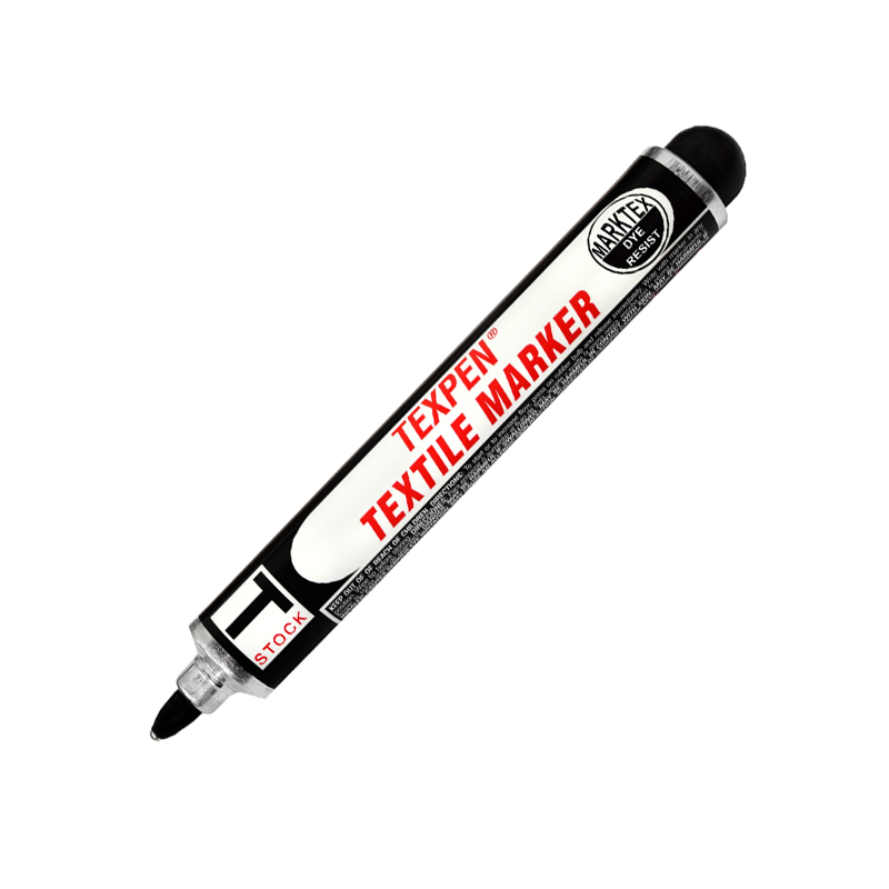 LT TEXPEN TEXTILE MARKER Numune İşaretleme Kalemi Siyah 1.2 mm