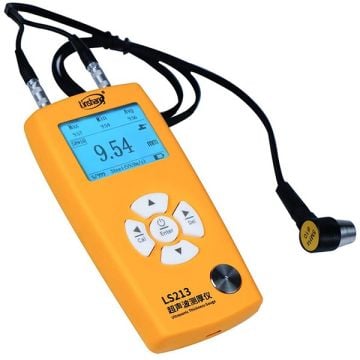 Linshang Technology LS213 Ultrasonik Kalınlık Ölçer 0.8 - 350 mm 1 L Ultrason Jeli ile