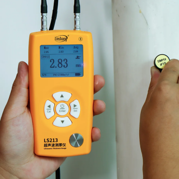 Linshang Technology LS213 Ultrasonik Kalınlık Ölçer 0.8 - 350 mm 1 L Ultrason Jeli ile
