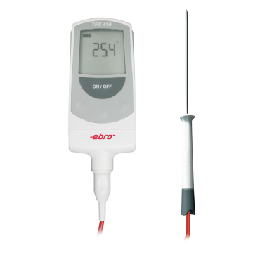 Ebro TFX 410-1 Hassas Termometre -50... +300 °C HACCP Onaylı TPX 400 Prob