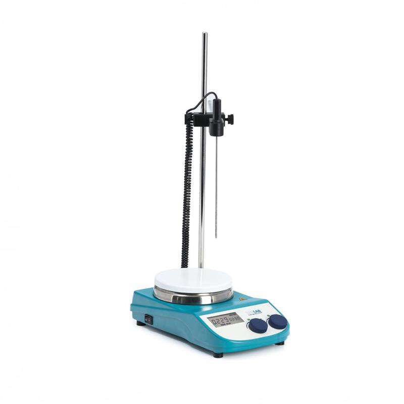 ISOLAB Isıtıcılı Manyetik Karıştırıcı - Zaman Ayarlı RT... 340 °C / 100... 1500 rpm  