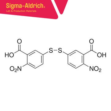 Sigma-Aldrich D218200 5,5′-Dithiobis(2-nitrobenzoic acid) ReagentPlus®, 99% CAS No.: 69-78-3 5 gr