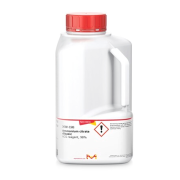 Sigma Aldrich 247561 Ammonium citrate dibasic ACS reagent, 98% 500 gr