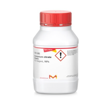 Sigma Aldrich 247561 Ammonium citrate dibasic ACS reagent, 98% 500 gr