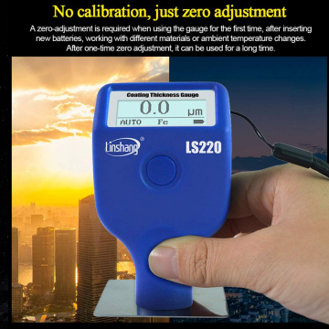 Linshang Technology LS220H Kuru Film Kalınlık Ölçer 0.0-5000 μm