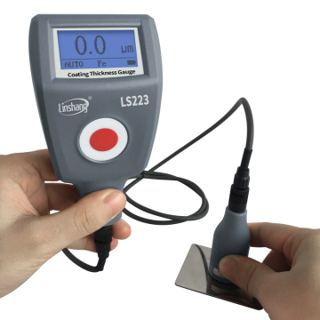 Linshang Technology LS223 Kaplama Kalınlığı Ölçer, Ölçüm aralığı: Demirli: 0.0- 5000 μm / Demirsiz: 0.0 - 3000 μm