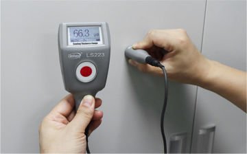 Linshang Technology LS223 Kaplama Kalınlığı Ölçer, Ölçüm aralığı: Demirli: 0.0- 5000 μm / Demirsiz: 0.0 - 3000 μm