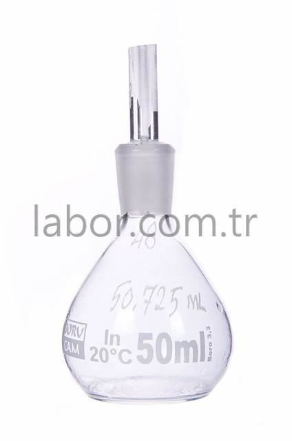 Borucam Kalibreli Piknometre Armudi 50 ml