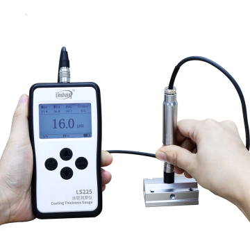 Linshang Technology LS225+F1500 Kaplama Kalınlığı Ölçer 10 μm'nin Altındaki Ultra İnce Kaplamalar için