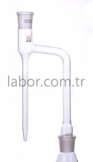 Borucam Ksilol Ölçü Tüpü Musluksuz 25 ml